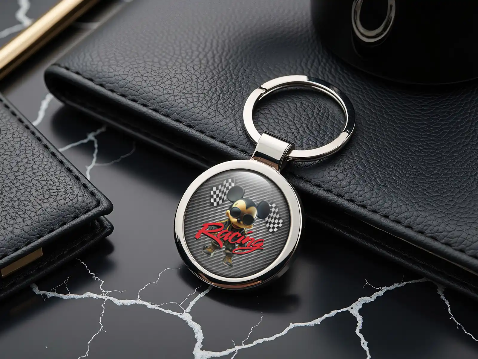 Metal Keychain Stainless Steel Max Design